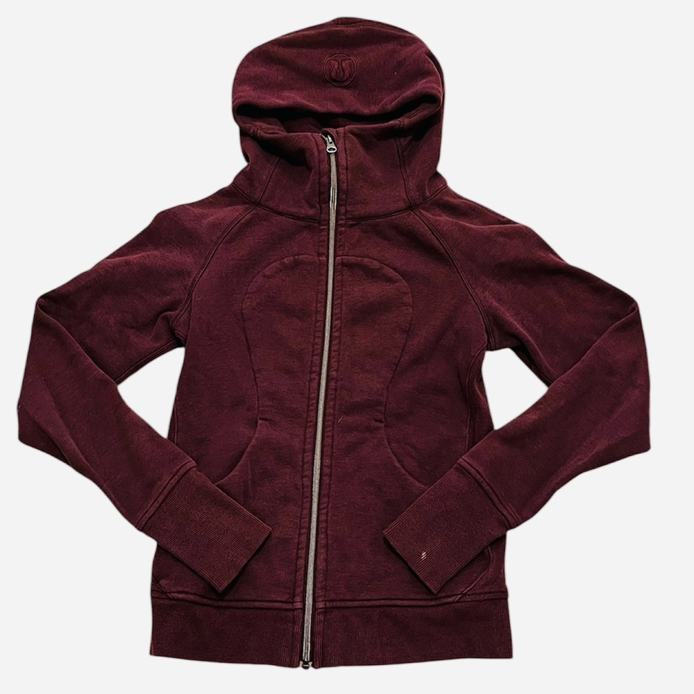 Lululemon S Scuba full-zip hooded sweatshirt